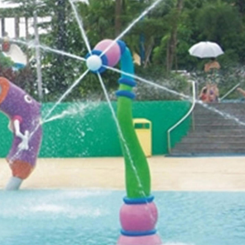耐久性 多色水噴霧公園 住宅用