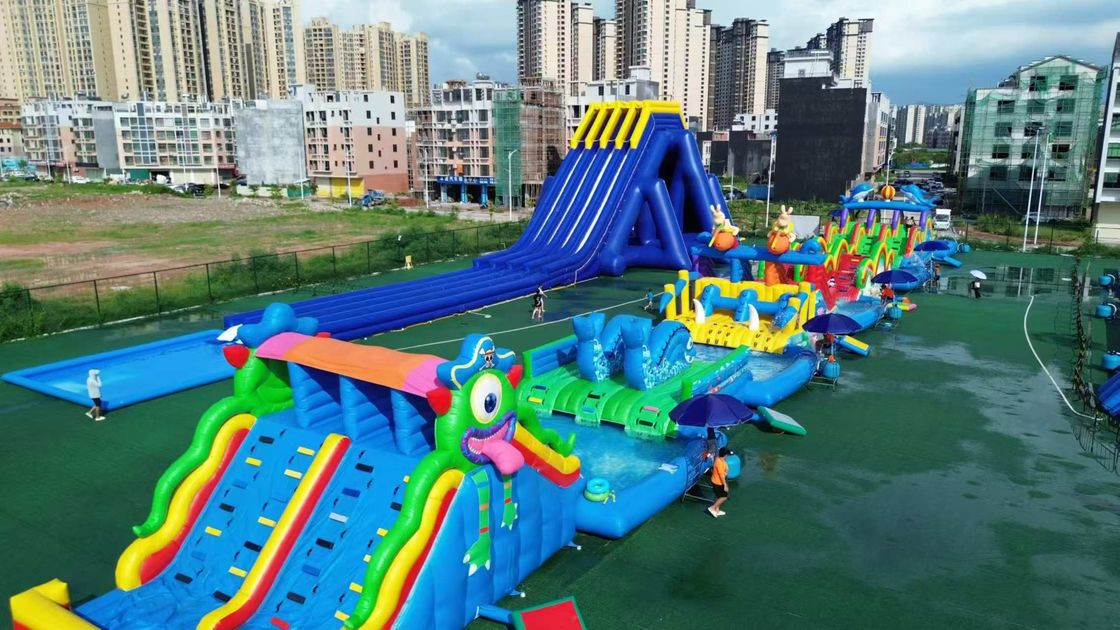 アライアンス 充電式バウンサー 遊び場 ボンズハウス 水スライド 子供 ボンズ城 水充電式バウンズハウス Fo